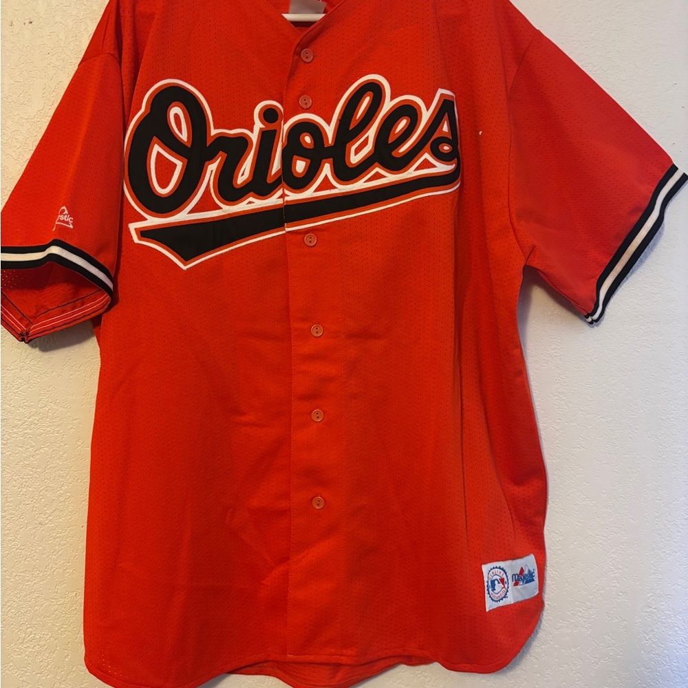 MLB Orioles Red Jersey